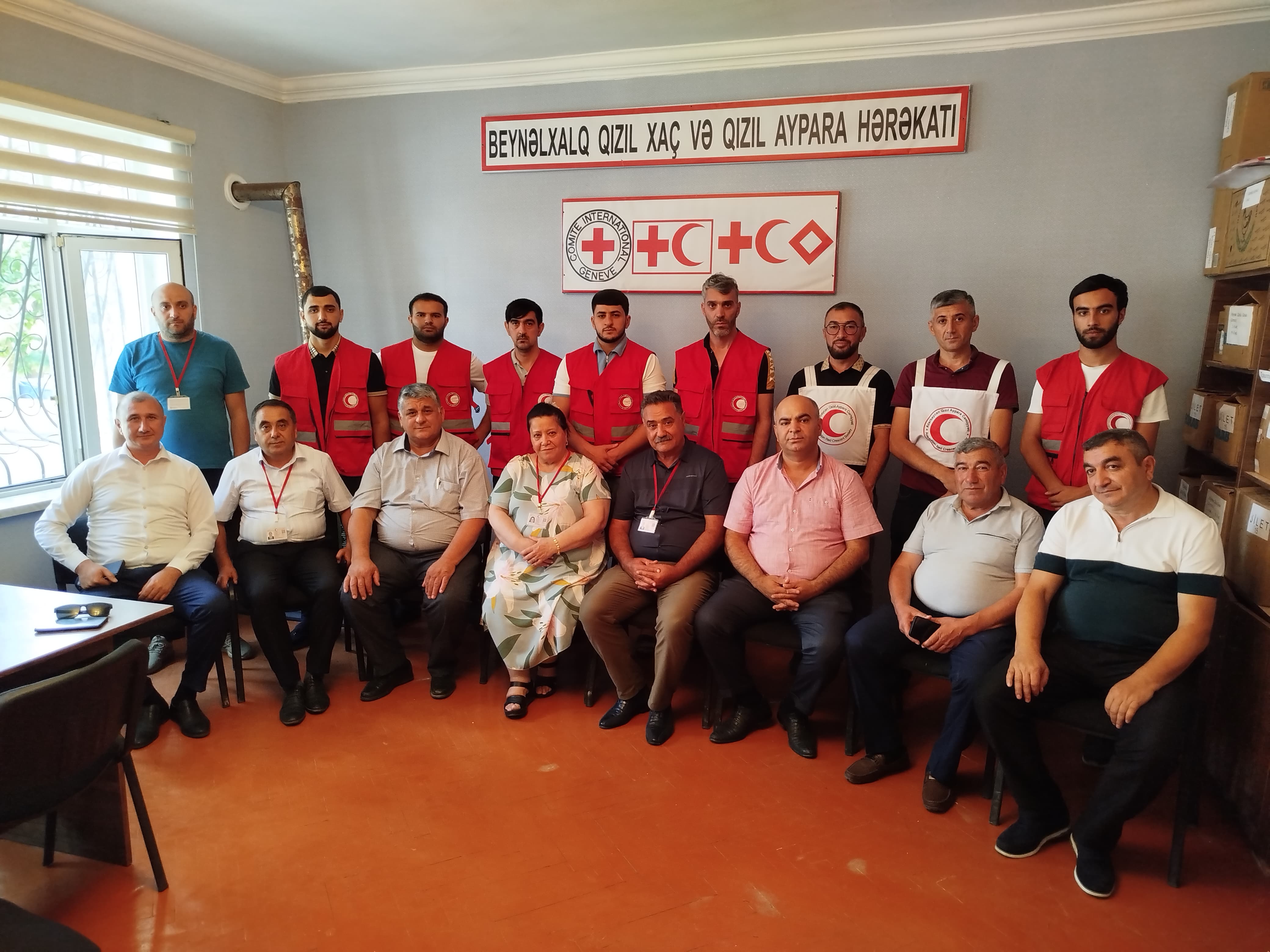  The Gazakh district branch of the Azerbaijan Red Crescent Society held a reporting-election conference